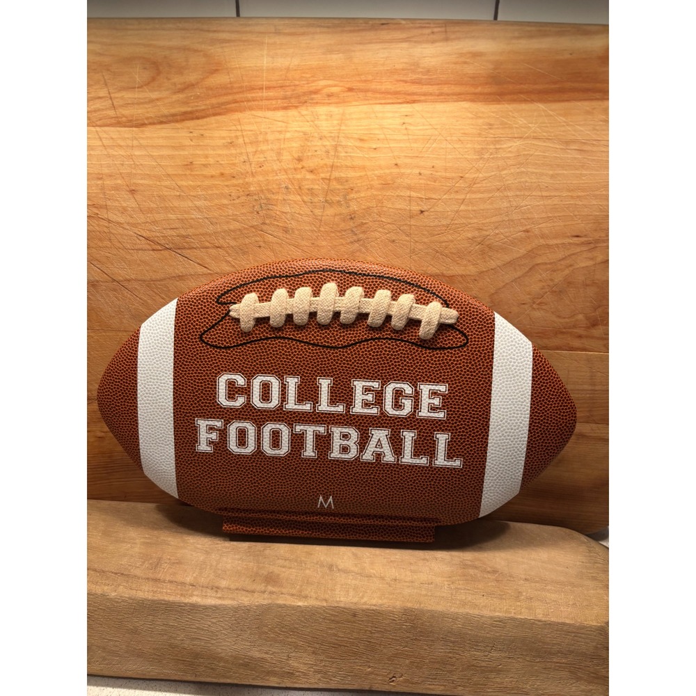 College Football Shaped Book Christopher Kubala Murray Books 2012 Die Cut Novel